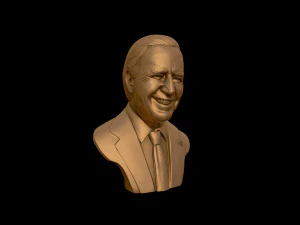joe biden 3d sculpture 3D Print Model