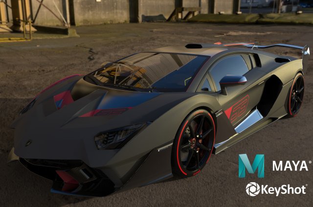 lamborghinisc18 alston 2019 Modelo 3D .c4d .max .obj .3ds .fbx .stl .blend 