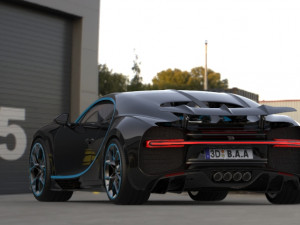 bugatti chiron sport 2019 3Dモデル