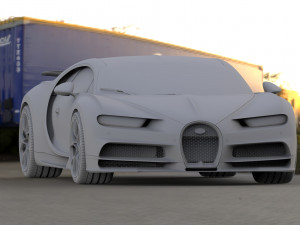 bugatti chiron sport 2019 3Dモデル