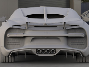 bugatti chiron sport 2019 3Dモデル