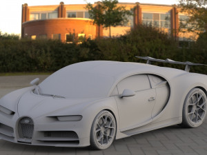 bugatti chiron sport 2019 3Dモデル