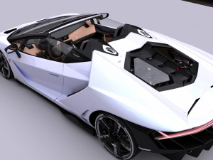 lamborghinicentenario roadster 2017 3D मॉडल