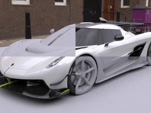 koenigsegg jesko 2020 3D Модель