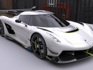 koenigsegg jesko 2020 3D Модель