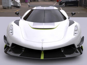 koenigsegg jesko 2020 3D Model