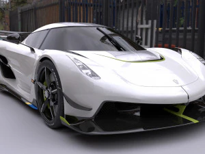koenigsegg jesko 2020 3D Model
