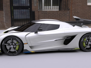 koenigsegg jesko 2020 3D Модель