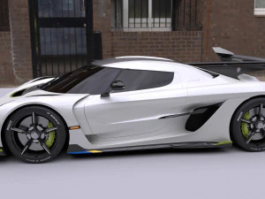 koenigsegg jesko 2020 3D Model