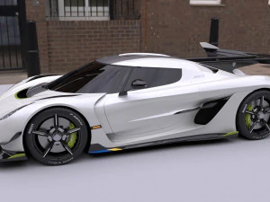 koenigsegg jesko 2020 3D Model