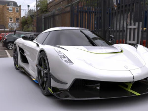 koenigsegg jesko 2020 3D Model