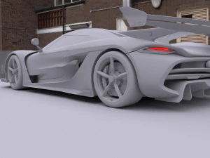 koenigsegg jesko 2020 3D Model
