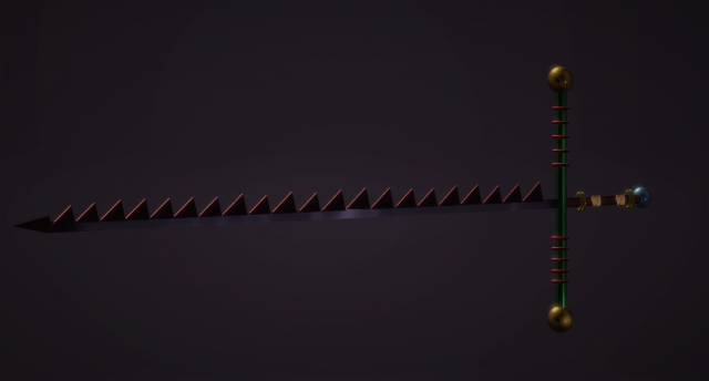 arcade sword bowser edition 3D मॉडल .c4d .max .obj .3ds .fbx .stl .blend 