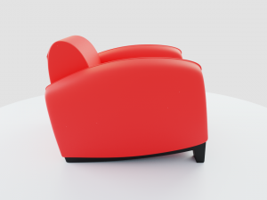 bugatti lounge chair by franz romeo Modèle 3D