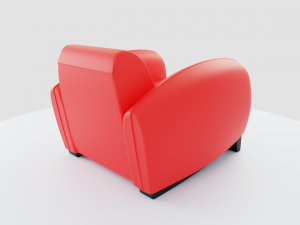bugatti lounge chair by franz romeo Modèle 3D