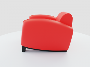 bugatti lounge chair by franz romeo Modèle 3D