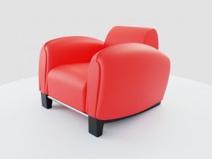 bugatti lounge chair by franz romeo Modèle 3D