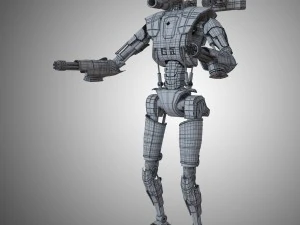 rob&ocirc; Modelo 3D