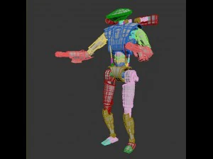 rob&ocirc; Modelo 3D