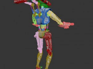 rob&ocirc; Modelo 3D