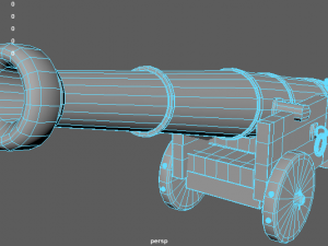 cannon 3D Model