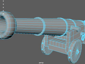 cannon 3D Model