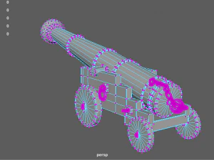 cannon 3D Model