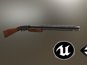 shotgun 3D 모델