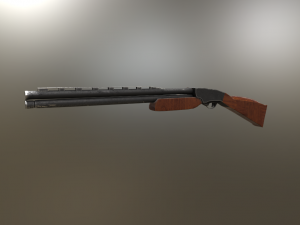 shotgun 3D मॉडल