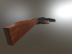 shotgun 3D मॉडल