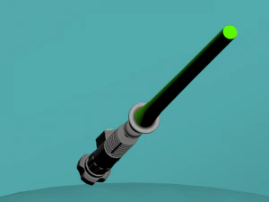 espada de luke skywalker Modelo 3D