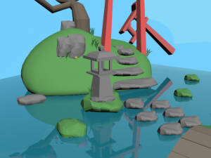a small place Modelo 3D