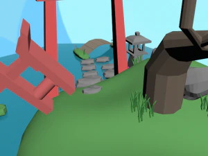 un lugar peque&ntilde;o Modelo 3D