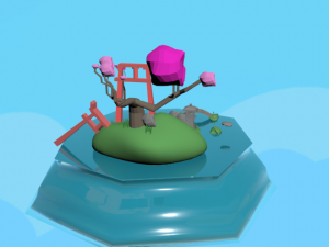 a small place Modelo 3D
