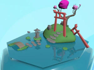 un lugar peque&ntilde;o Modelo 3D