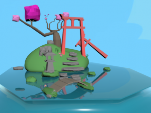 a small place Modelo 3D