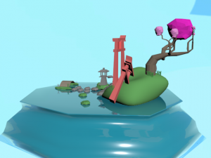 a small place Modelo 3D