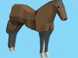 animals low poly 3D 모델