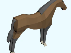 animali basso poli Modello 3D