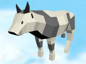 animali basso poli Modello 3D