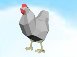 animals low poly 3D Model