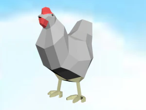 animali basso poli Modello 3D