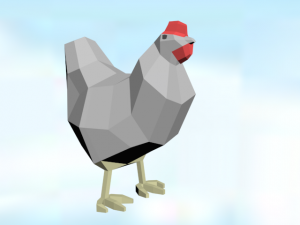 animals low poly 3D Model