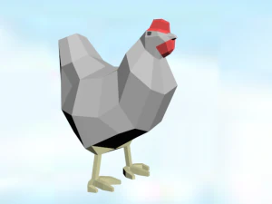animali basso poli Modello 3D