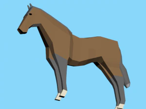 animali basso poli Modello 3D