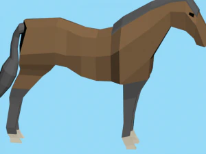 animali basso poli Modello 3D