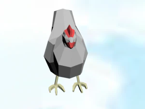 animali basso poli Modello 3D