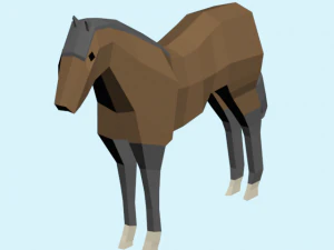 animali basso poli Modello 3D