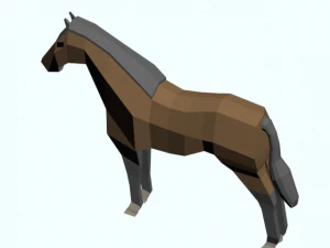 animali basso poli Modello 3D