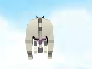 animali basso poli Modello 3D